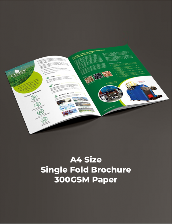 A4 Brochure - 300GSM Paper