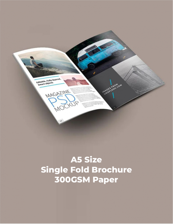 A5 Brochure - 300GSM Paper