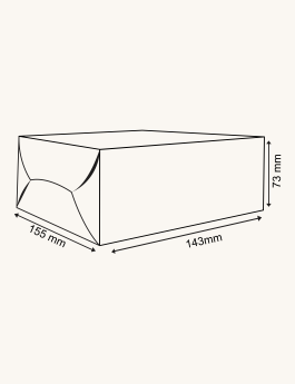 Medium Burger Box-2 (143 x 155 x 73)