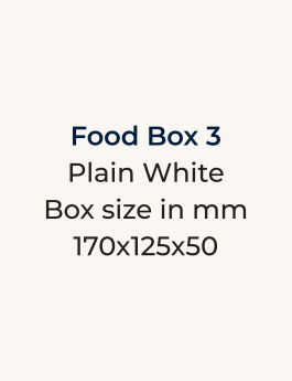 Food Box 3 (170 x 125 x 50)