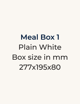 Meal Box - 1 (277 x 195 x 80)