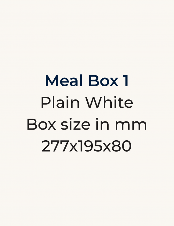 Meal Box - 1 (277 x 195 x 80)