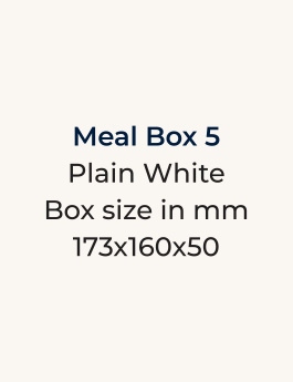 Meal Box - 5 (173 x 160 x 50)