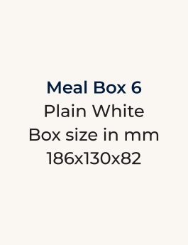 Meal Box - 6 (186 x 130 x 82)