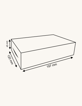 Sandwich Box - Flat (197 x 120 x 45)