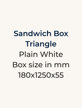 Sandwich Box - Triangle (180 x 1250 x 55)