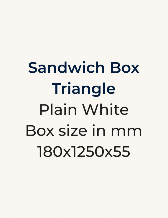 Sandwich Box - Triangle (180 x 1250 x 55)
