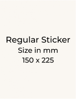 Stickers - 150 x 225mm