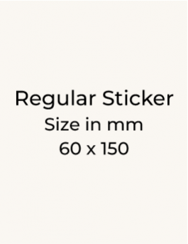 Stickers - 60 x 150mm