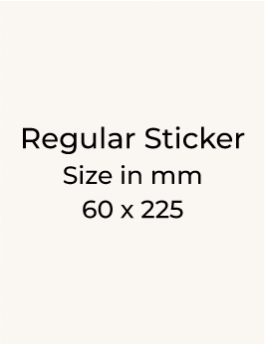 Stickers - 60 x 225mm