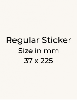 Stickers - 37 x 225mm