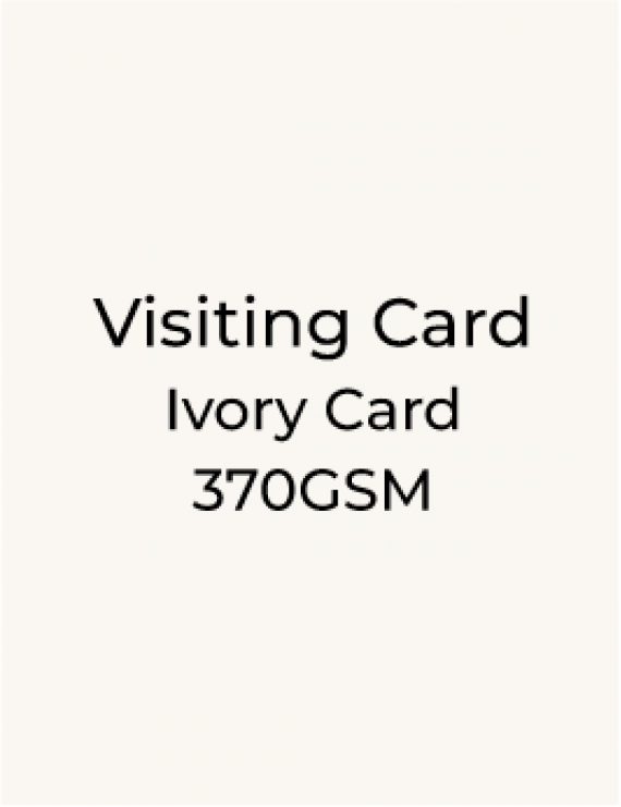 Ivory Card 370 GSM