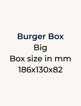 Big Burger Box (186 x 130 x 82)